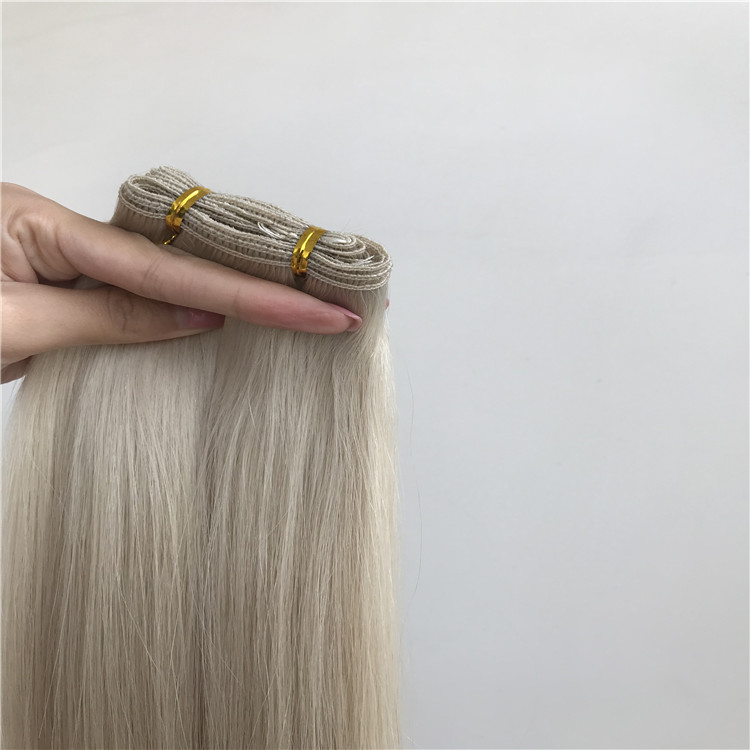 The most popular hand tied blond hair H184